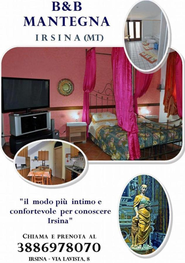 B&B Mantegna Irsina Mt Extérieur photo